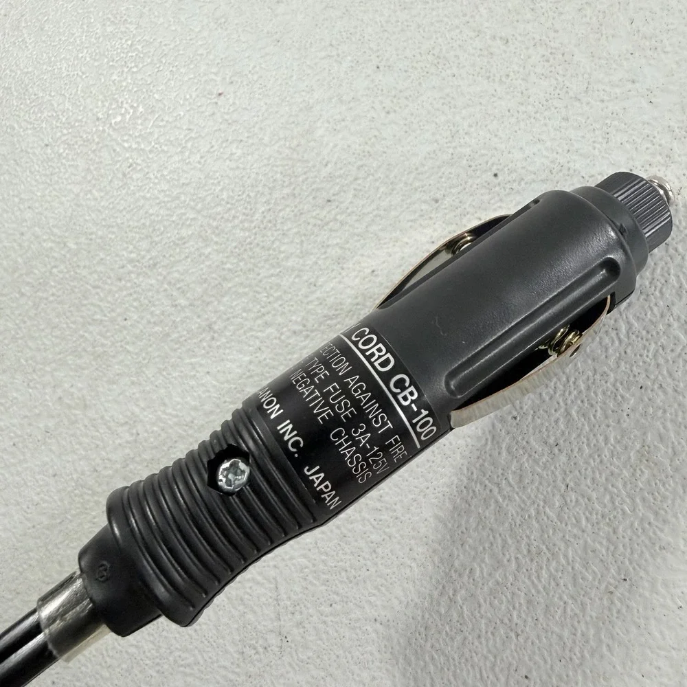Canon CB-100 VHS Camcorder Car Power Supply AV Converter OmniMovie GE Magnavox